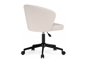 Офисное кресло, Lika white teddy / black