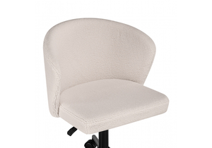 Офисное кресло, Lika white teddy / black