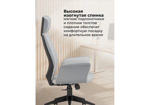Офисное кресло, Leo light gray / dark gray