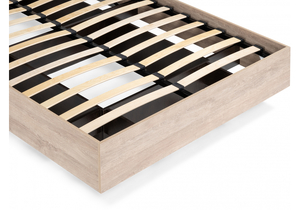 Кровать, Магантия 160х200 с ПМ парящая дуб баррик