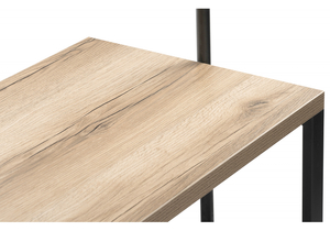 Барный стол, Нари 120х50х171 делано / черный матовый