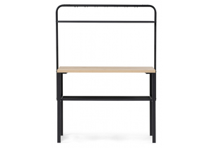 Барный стол, Нари 120х50х171 делано / черный матовый