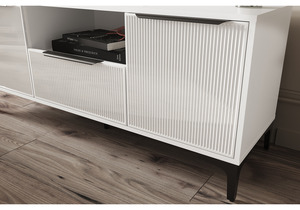 ТВ-тумба, Иадама белый / белый глянец