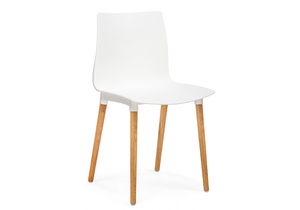 Пластиковый стул, Кобе белый