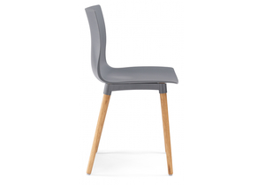 Пластиковый стул, Кобе серый
