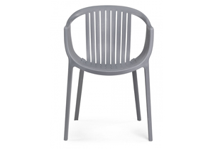 Пластиковый стул, Боркас серый