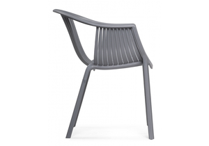 Пластиковый стул, Боркас серый