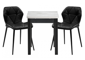 Обеденная группа, Наирти черный / метрополитан грей