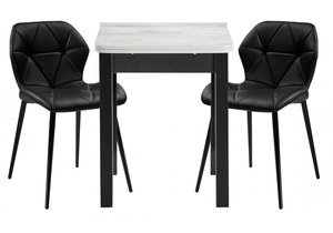 Обеденная группа, Наирти черный / метрополитан грей