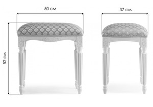 Банкетка, Беттино патина золото / бежевый
