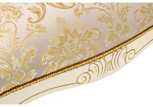 Банкетка, Беттино патина золото / бежевый