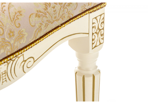 Банкетка, Беттино патина золото / бежевый