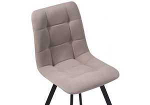 Обеденная группа, Эделин латте / дуб делано темный / черный матовый