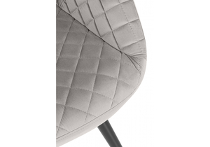 Стул, Муат поворотное confetti silver / черный