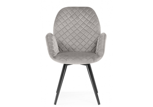 Стул, Муат поворотное confetti silver / черный