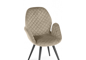 Стул, Муат поворотное светло-коричневый / черный