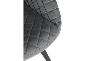 Стул, Муат поворотное графитовый / черный