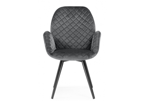 Стул, Муат поворотное графитовый / черный