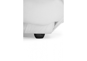 Банкетка, Akura-П белый велюр