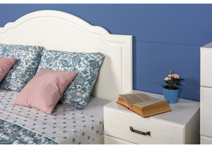 Тумба прикроватная, Ливерпуль 08.146 белый / ясень ваниль НМ-1012-100 пвх