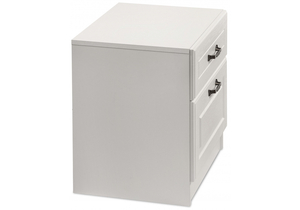 Тумба прикроватная, Ливерпуль 08.146 белый / ясень ваниль НМ-1012-100 пвх