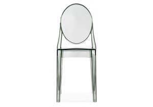 Пластиковый стул, Victoria clear gray