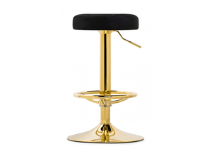 Барный стул, Marun black / gold