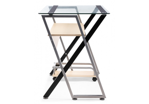 Офисная мебель, Gunar silver gray / clear glass