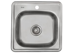 Мойка врезная 4816/0,6 1Ч, Глянец