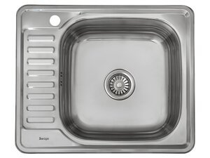 Мойка врезная 584818/0,8 1Ч1К (правая), Глянец