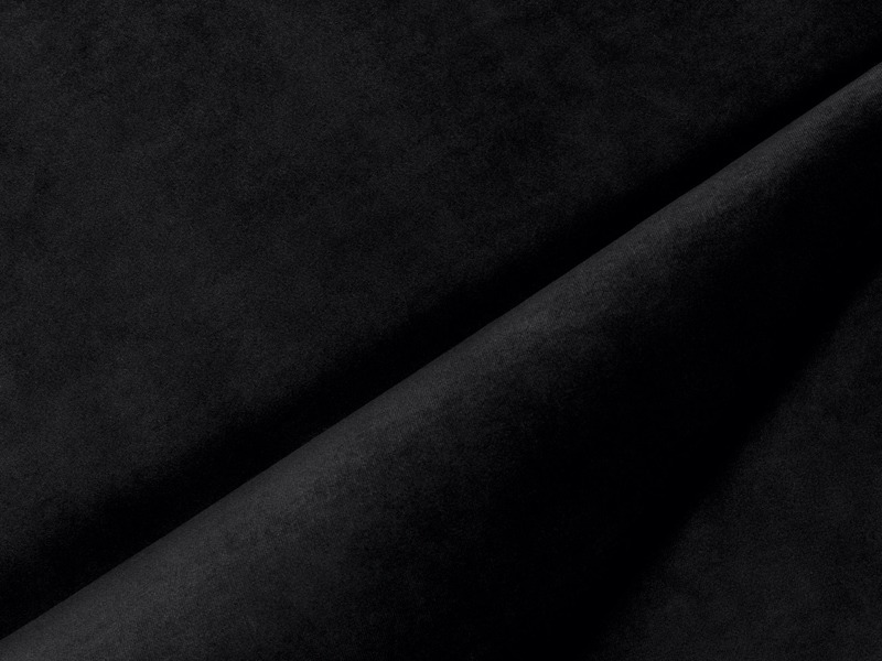 Диван угловой Брюссель левый угол, Велюр, Seven 35 черный;Seven 17 серый