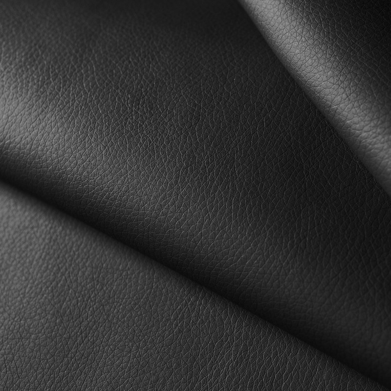 Диван угловой Карнелла левый угол, Экокожа, Черный