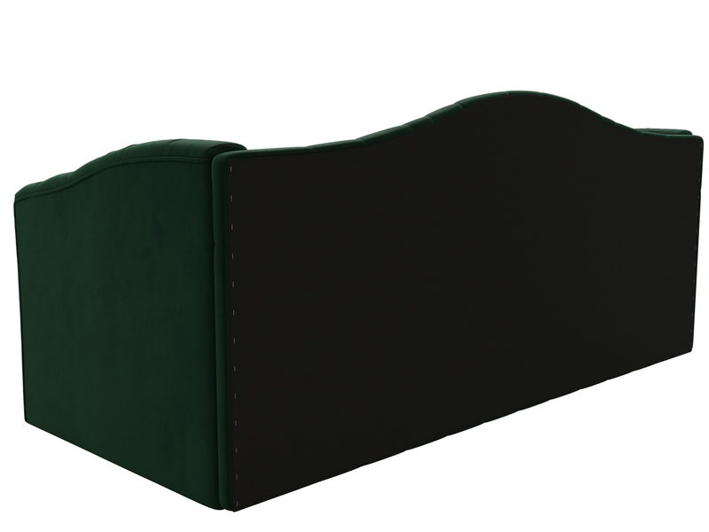 Диван детский прямой Мечта, Велюр, SEVEN 626 зеленый