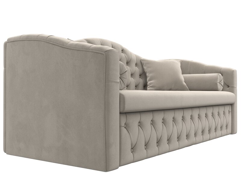 Диван детский прямой Мечта, Микровельвет, Бежевый