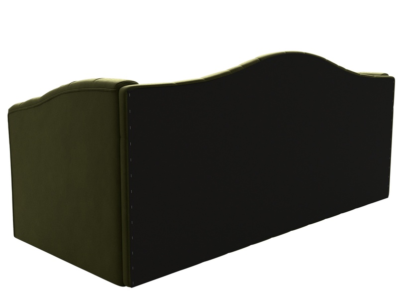 Диван детский прямой Мечта, Микровельвет, Зеленый