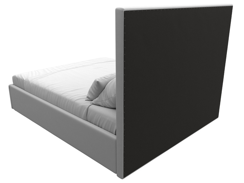 Кровать интерьерная Афродита 160, Экокожа, Белый