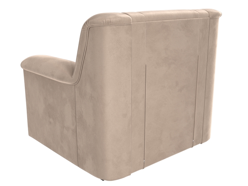 Кресло Карелия, Велюр, SEVEN 729 бежевый