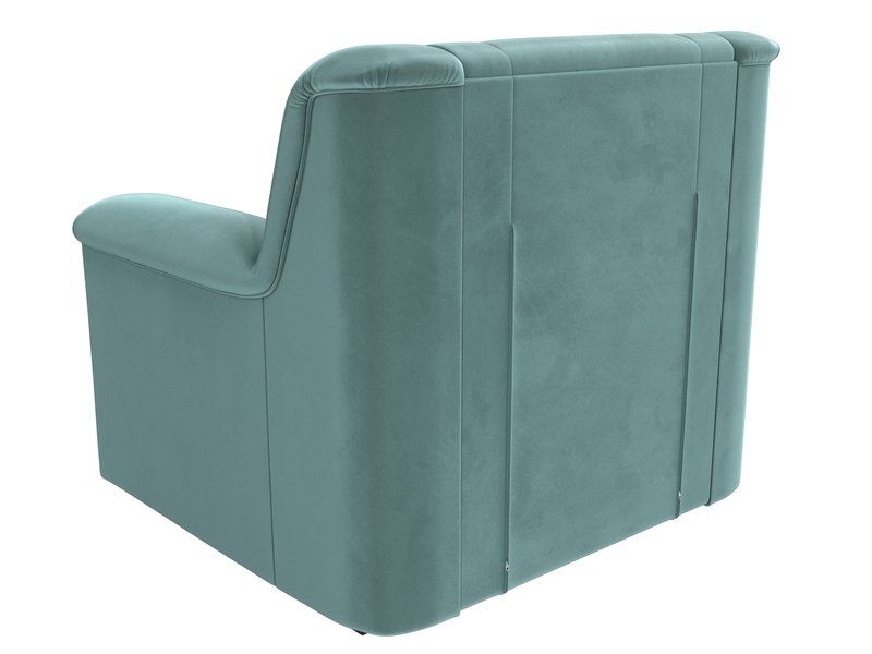 Кресло Карелия, Велюр, SEVEN 113 бирюзовый