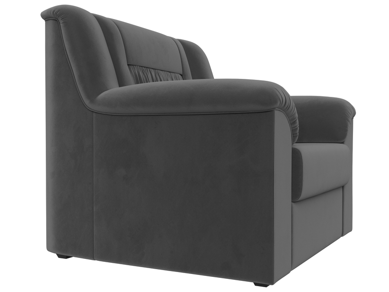 Кресло Карелия, Велюр, SEVEN 17 серый