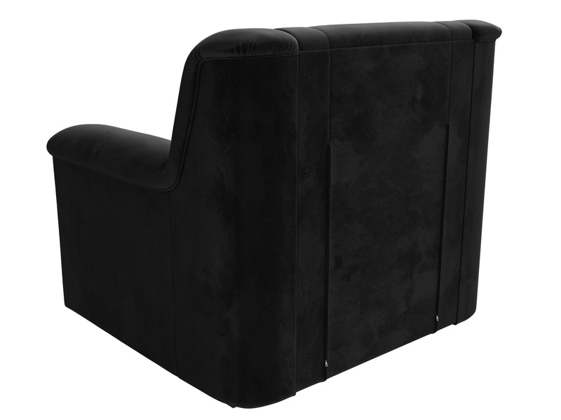 Кресло Карелия, Велюр, SEVEN 35 черный