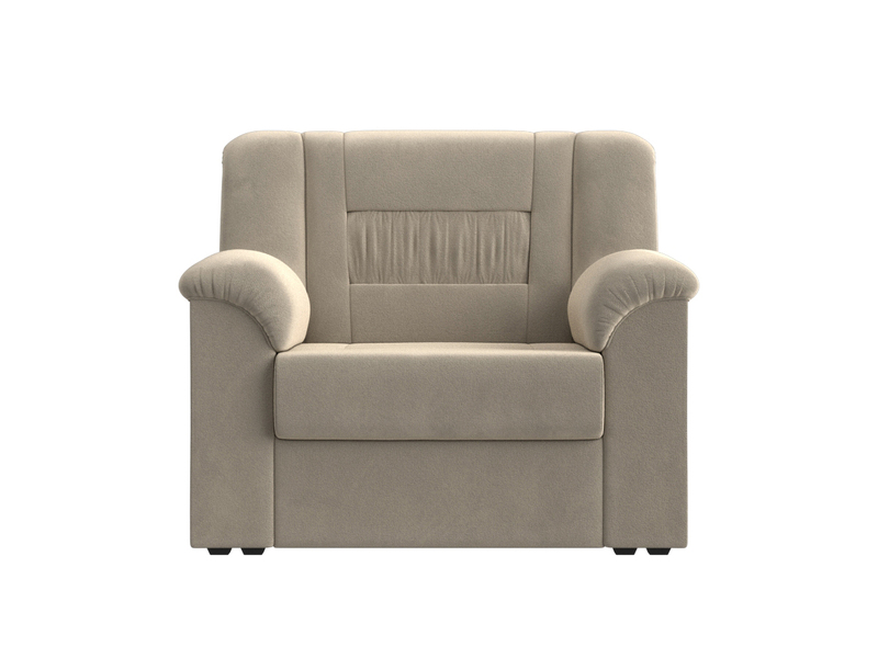 Кресло Карелия, Микровельвет, Бежевый