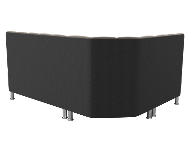 Диван кухонный угловой Кантри левый угол, Микровельвет, Бежевый