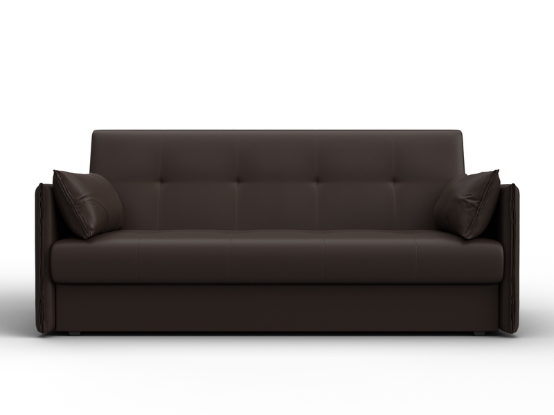 Диван-книжка Лига-018, Экокожа, Коричневый