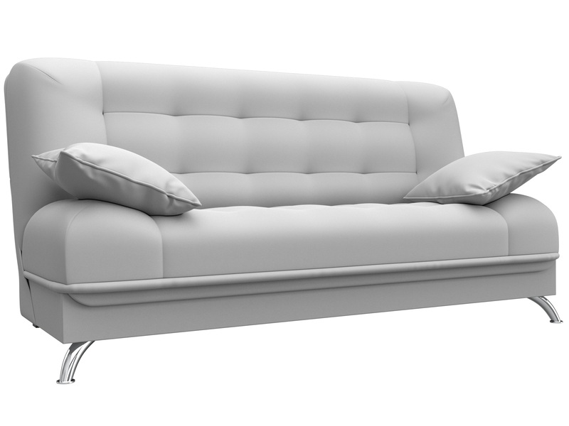 Диван-книжка Анна, Экокожа, Белый