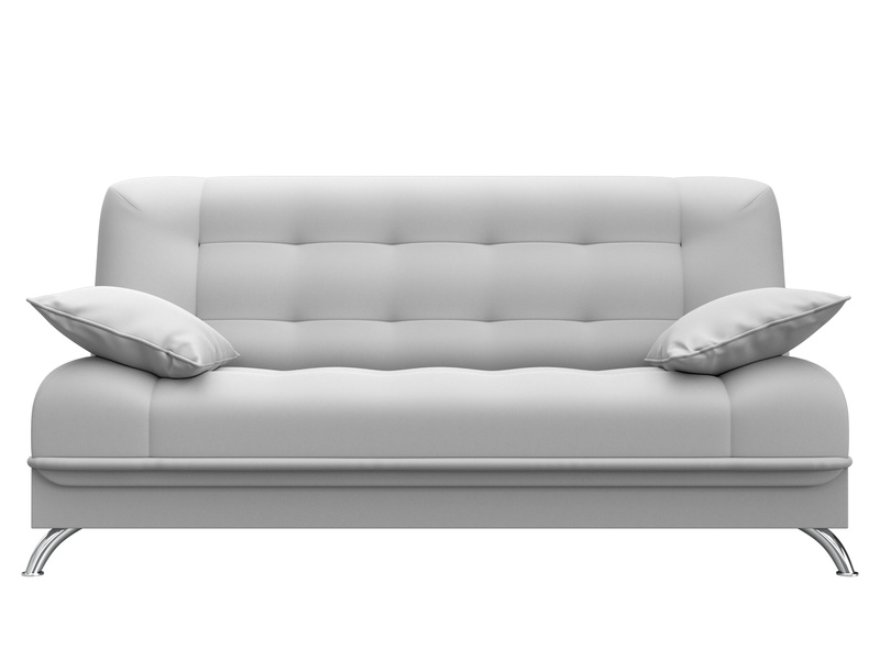 Диван-книжка Анна, Экокожа, Белый