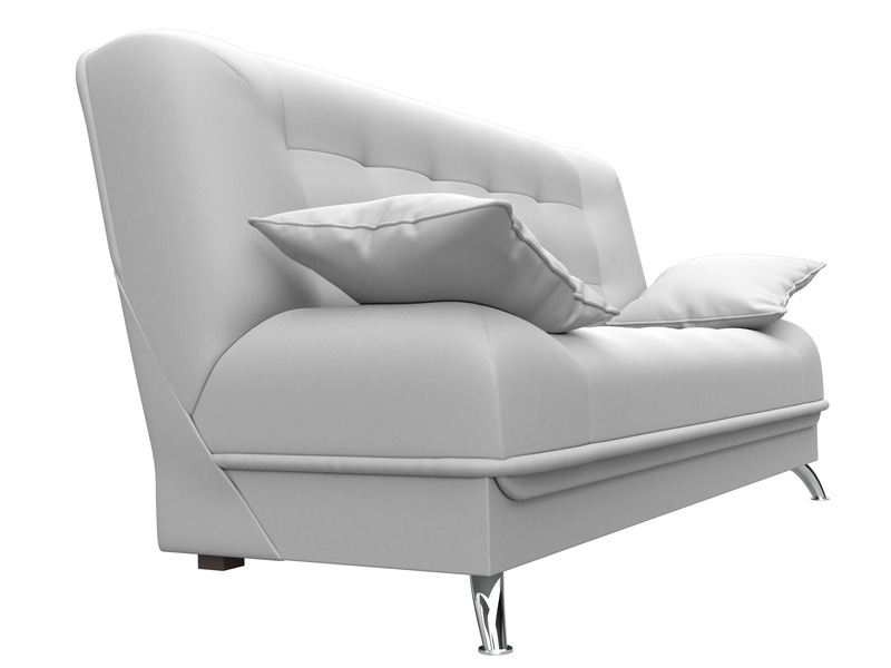 Диван-книжка Анна, Экокожа, Белый