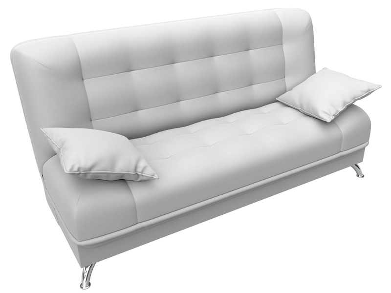 Диван-книжка Анна, Экокожа, Белый