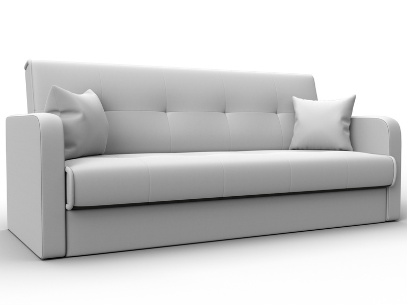 Диван-книжка Надежда, Экокожа, Белый