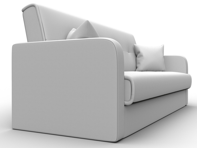 Диван-книжка Надежда, Экокожа, Белый