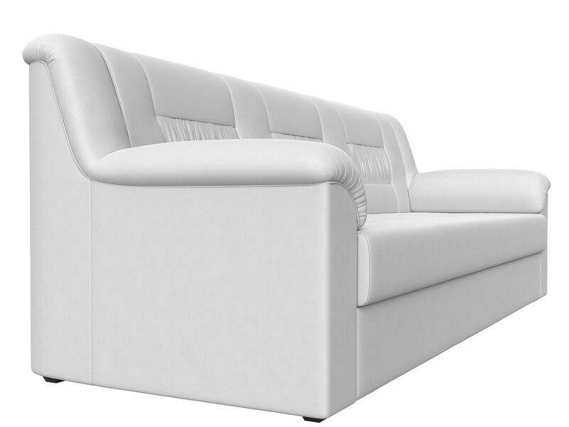 Диван прямой Карелия, Экокожа, Белый